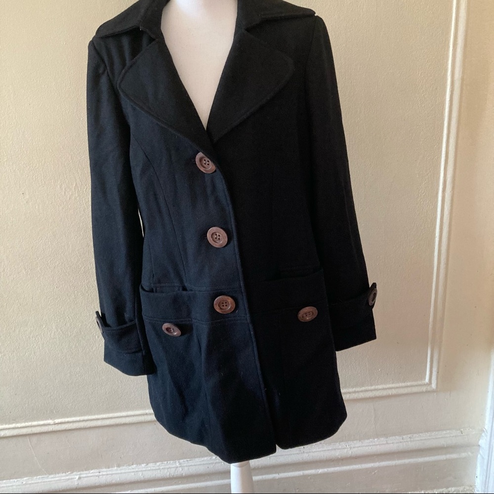 Epic by Lori Glazer wool blend pea coat